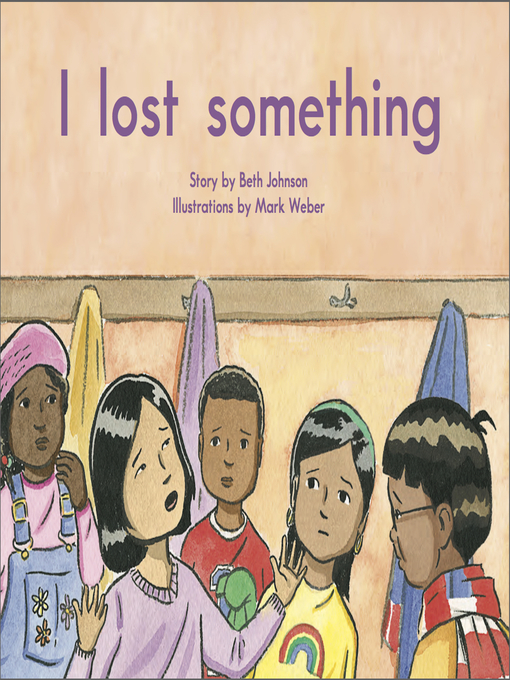 Cover of I lost something